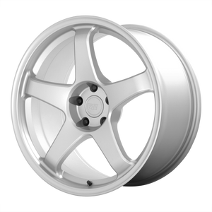 18x9.5 5x100 Motegi Wheels MR151 CS5 Hyper Silver 40 offset 56.15 hub