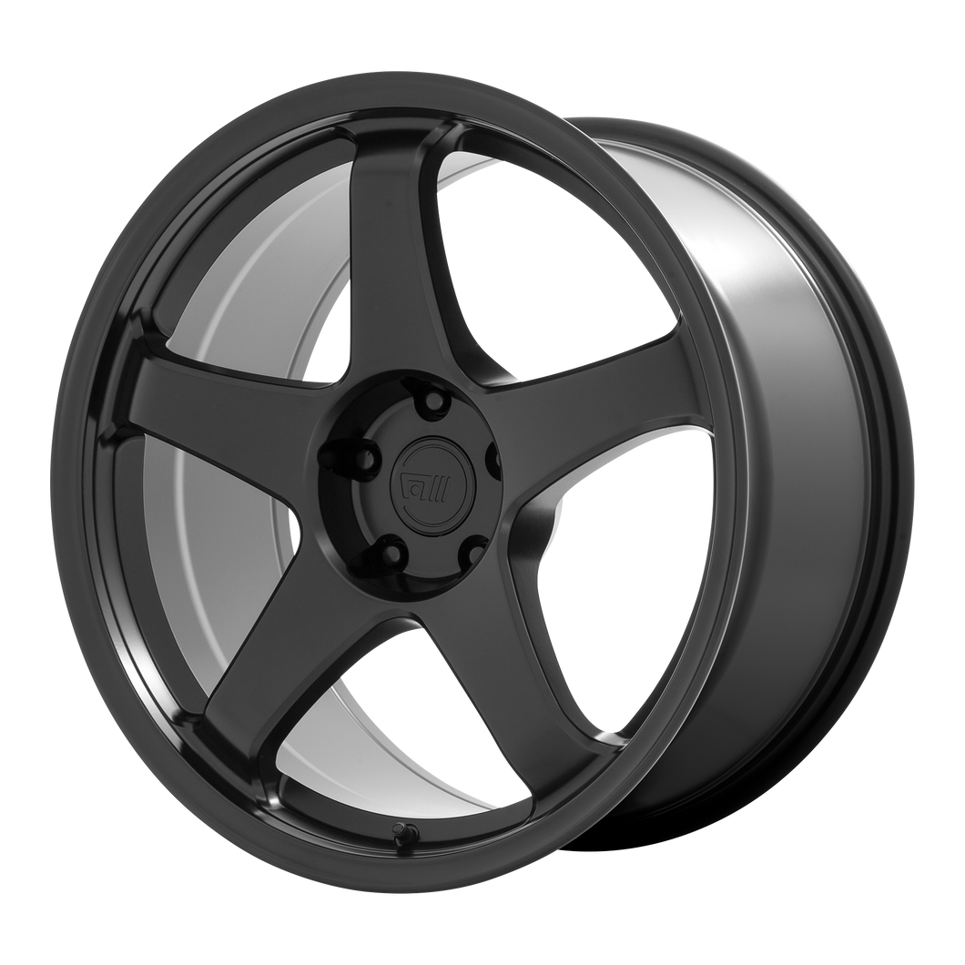 18x9.5 5x114.3 Motegi Wheels MR151 CS5 Satin Black 15 offset 72.56 hub