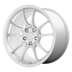 18x8.5 5x112 Motegi Wheels MR152 SS5 Hyper Silver 45 offset 66.56 hub