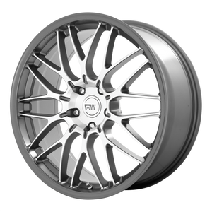 20x8.5 5x114.3 Motegi Wheels MR153 CM10 Machined Gunmetal 35 offset 72.56 hub