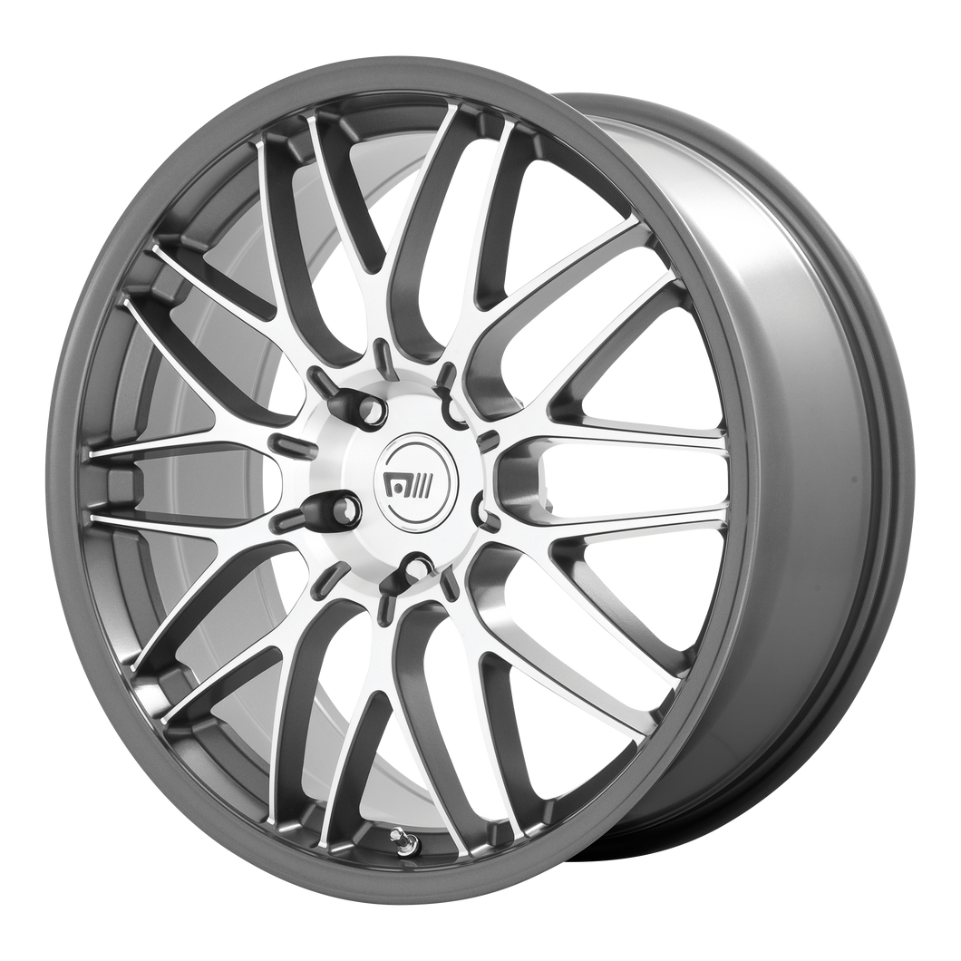 20x8.5 5x114.3 Motegi Wheels MR153 CM10 Machined Gunmetal 35 offset 72.56 hub