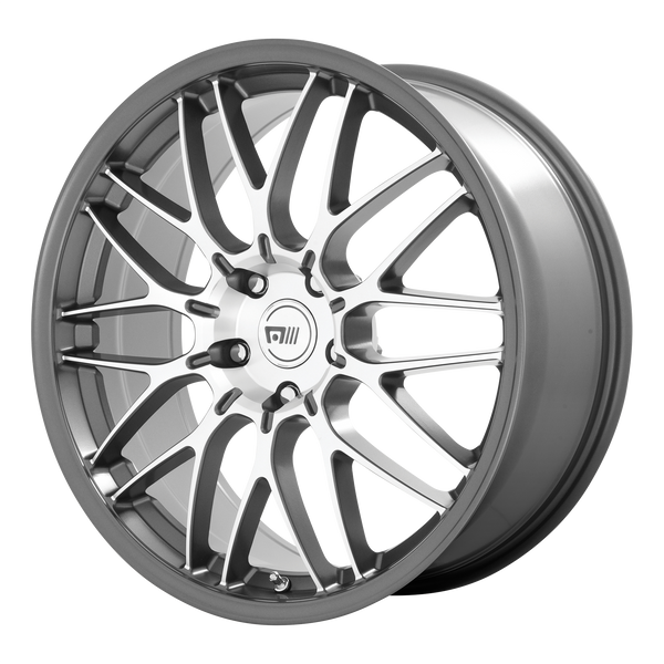 20x8.5 5x120 Motegi Wheels MR153 CM10 Machined Gunmetal 25 offset 74.1 hub