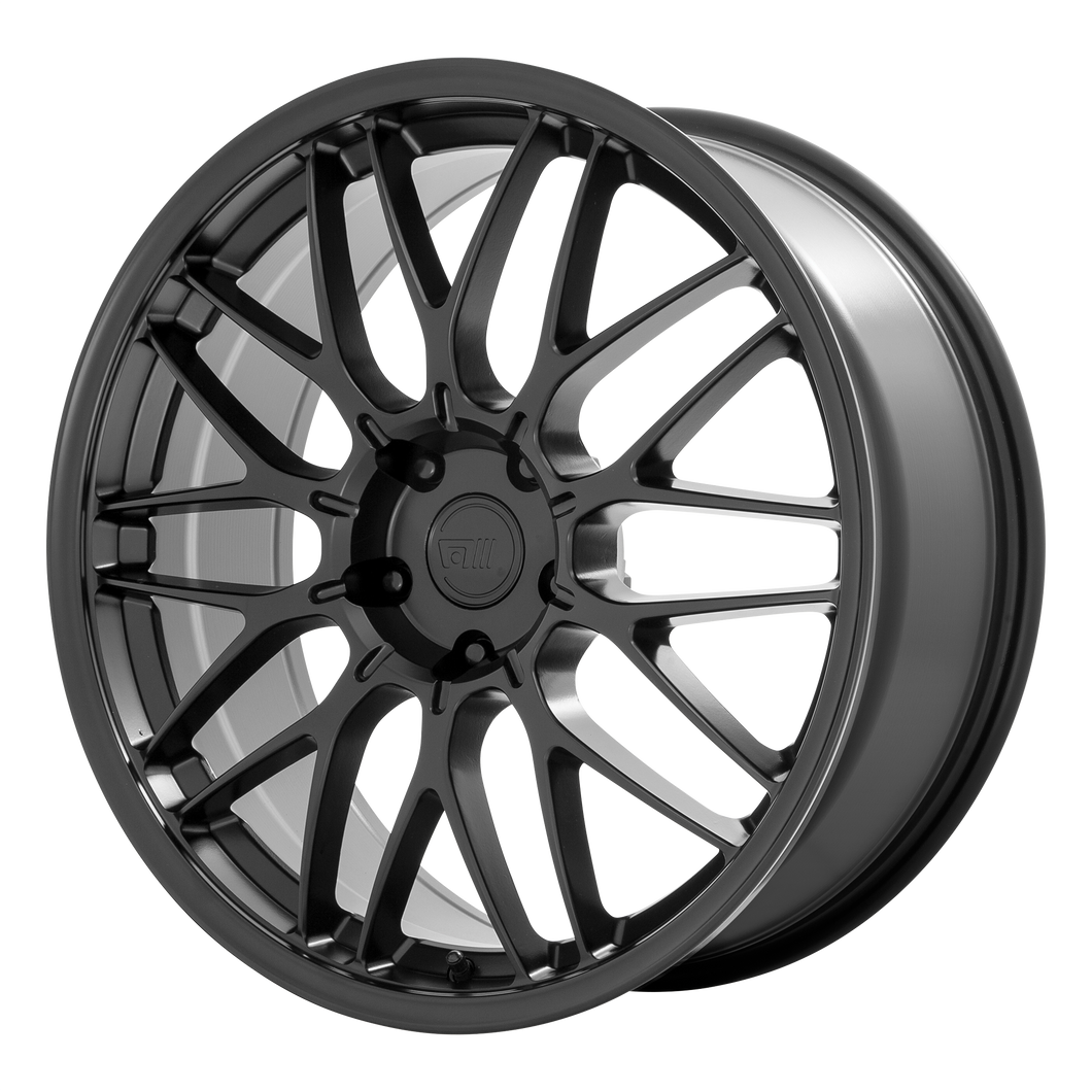 20x8.5 5x112 Motegi Wheels MR153 CM10 Satin Black 45 offset 66.56 hub