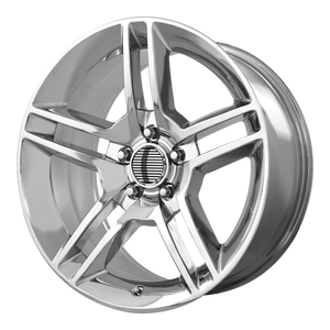 19x8.5 5x114.3 OE Creations Replica Wheels PR101 Chrome 30 offset 70.6 hub