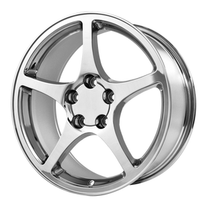 17x8.5 5x120.65 OE Creations Replica Wheels PR104 Chrome 54 offset 70.7 hub