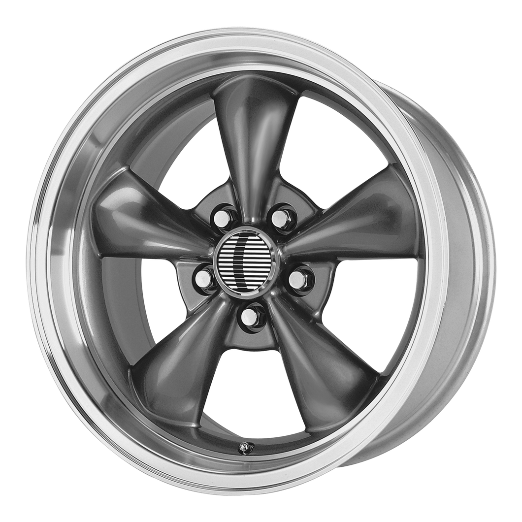 18x10 5x114.3 OE Creations Replica Wheels PR106 Anthracite Machined 24 offset 70.6 hub