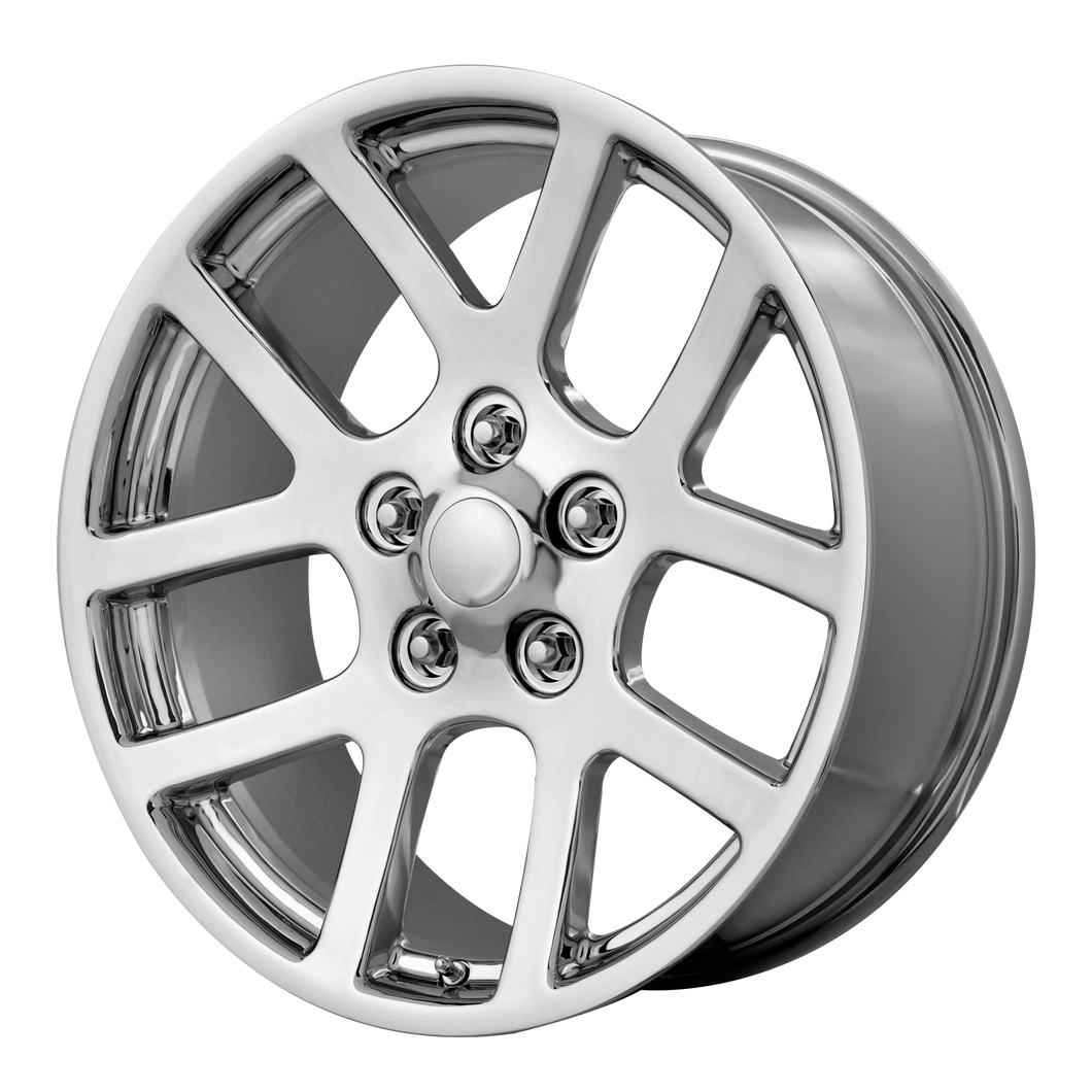 22x9 5x115 OE Creations Replica Wheels PR107 Chrome 18 offset 71.5 hub