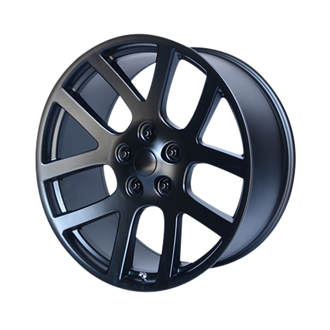 20x9 5x115 OE Creations Replica Wheels PR107 Semi Gloss Black 20 offset 71.5 hub