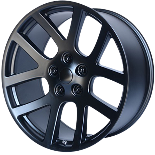 20x9 5x139.7 OE Creations Replica Wheels PR107 Satin Black 25 offset 77.8 hub