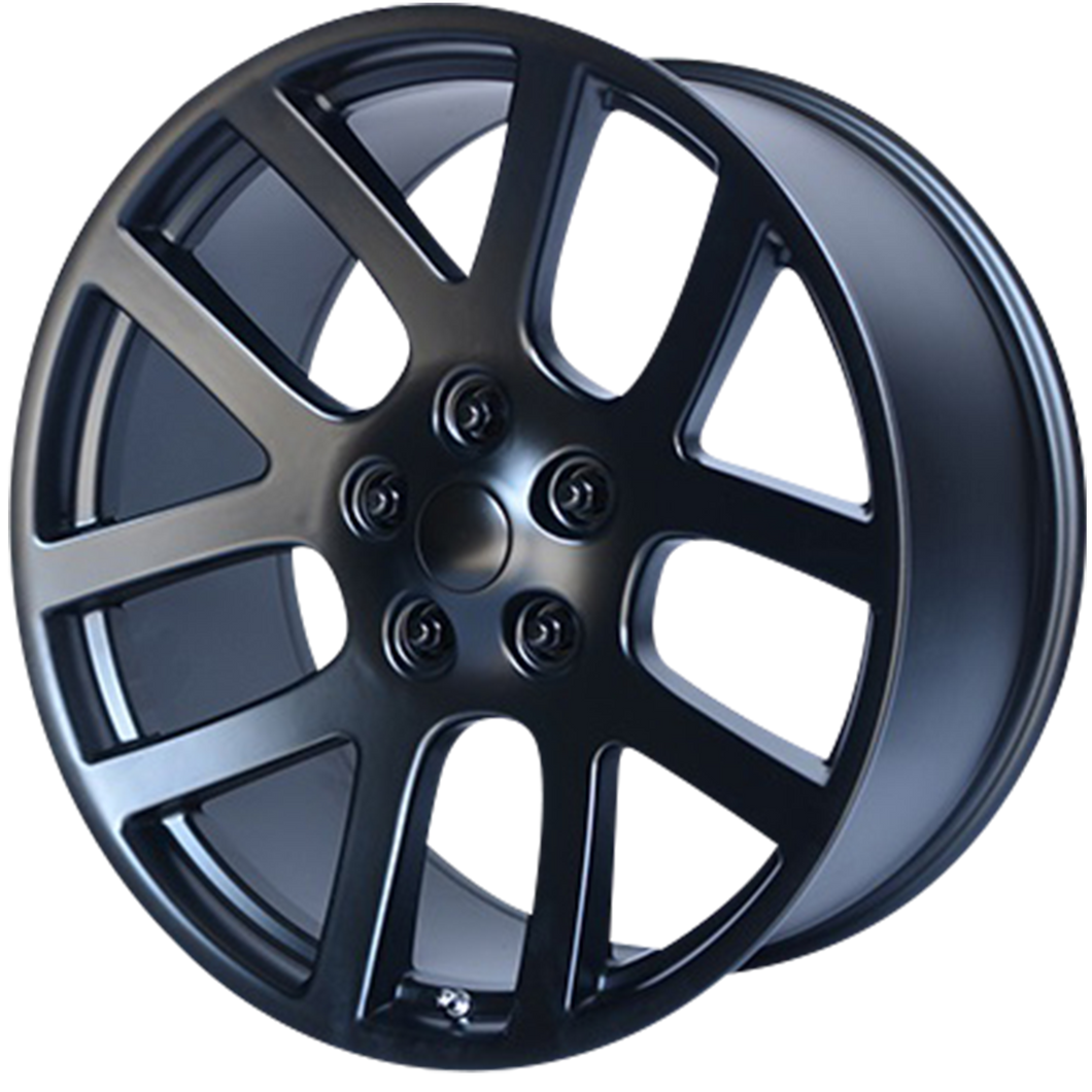 20x9 5x139.7 OE Creations Replica Wheels PR107 Satin Black 25 offset 77.8 hub