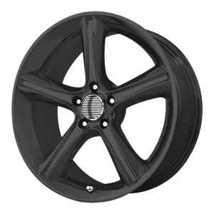 18x10 5x114.3 OE Creations Replica Wheels PR109 Gloss Black 45 offset 70.6 hub