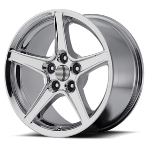 18x9 5x114.3 OE Creations Replica Wheels PR110 Chrome 30 offset 70.6 hub