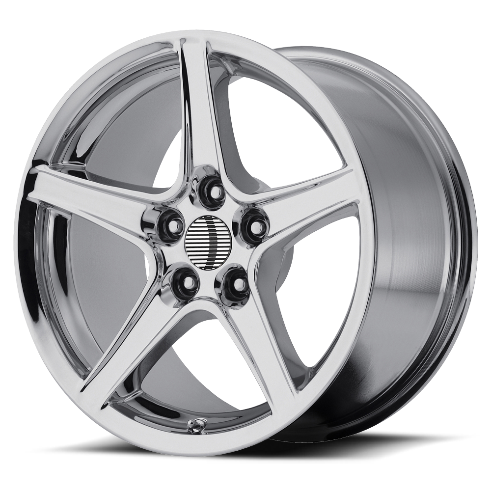 18x9 5x114.3 OE Creations Replica Wheels PR110 Chrome 30 offset 70.6 hub