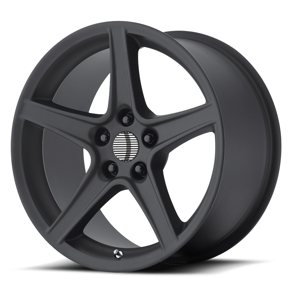 18x9 5x114.3 OE Creations Replica Wheels PR110 Matte Black 30 offset 70.6 hub