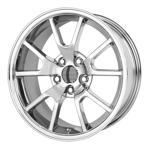 18x9 5x114.3 OE Creations Replica Wheels PR118 Chrome 30 offset 70.7 hub