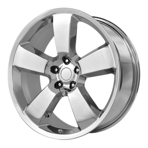 20x9 5x115 OE Creations Replica Wheels PR119 Chrome 20 offset 71.5 hub