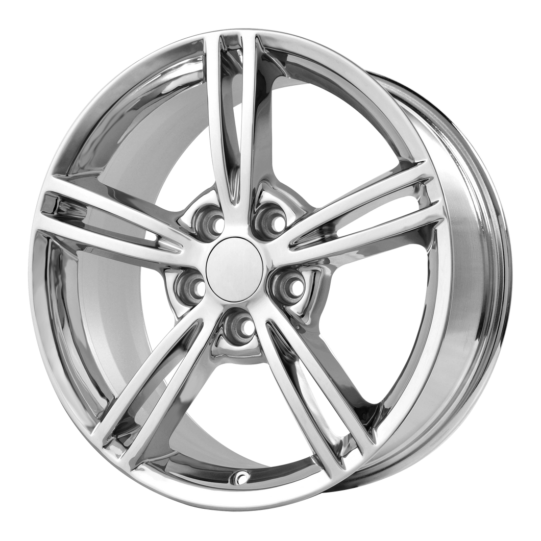 19x10 5x120.65 OE Creations Replica Wheels PR120 Chrome 79 offset 70.7 hub