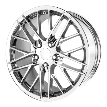 19x10 5x120.65 OE Creations Replica Wheels PR121 Chrome 56 offset 70.7 hub