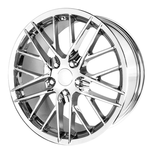 18x9.5 5x120.65 OE Creations Replica Wheels PR121 Chrome 40 offset 70.7 hub