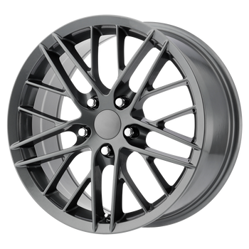 19x10 5x120.65 OE Creations Replica Wheels PR121 Gunmetal 56 offset 70.7 hub