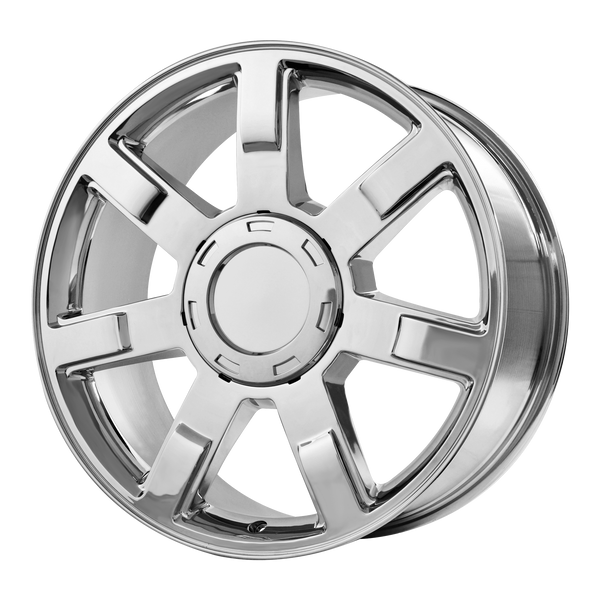 22x9 6x139.7 OE Creations Replica Wheels PR122 Chrome 31 offset 78.3 hub