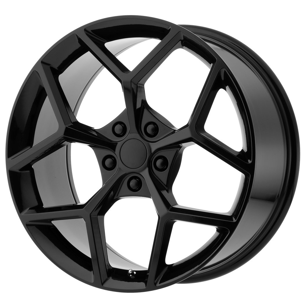 20x11 5x120 OE Creations Replica Wheels PR126 Gloss Black 43 offset 67.06 hub