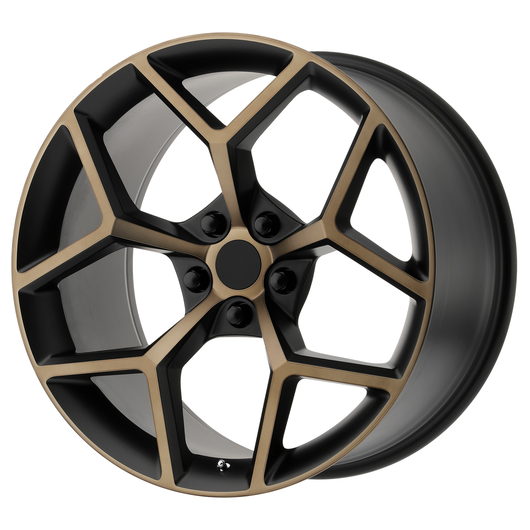 20x10 5x120 OE Creations Replica Wheels PR126 Black/Bronze 23 offset 67.06 hub