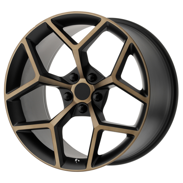 20x10 5x120 OE Creations Replica Wheels PR126 Black/Bronze 35 offset 67.06 hub