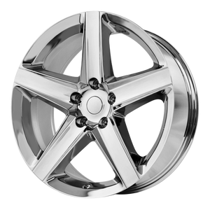 20x9 5x127 OE Creations Replica Wheels PR129 Chrome 34 offset 71.5 hub