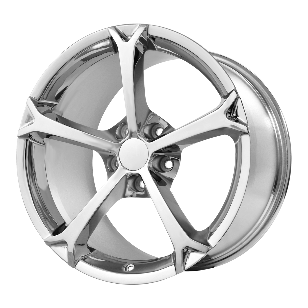 18x9.5 5x120.65 OE Creations Replica Wheels PR130 Chrome 56 offset 70.3 hub