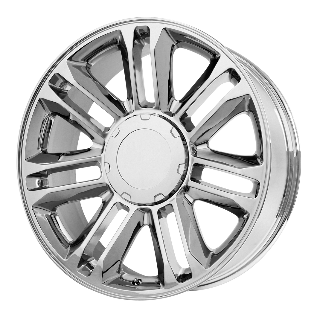 22x9 6x139.7 OE Creations Replica Wheels PR132 Chrome 31 offset 78.3 hub