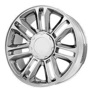 22x9 6x139.7 OE Creations Replica Wheels PR132 Chrome 31 offset 78.3 hub