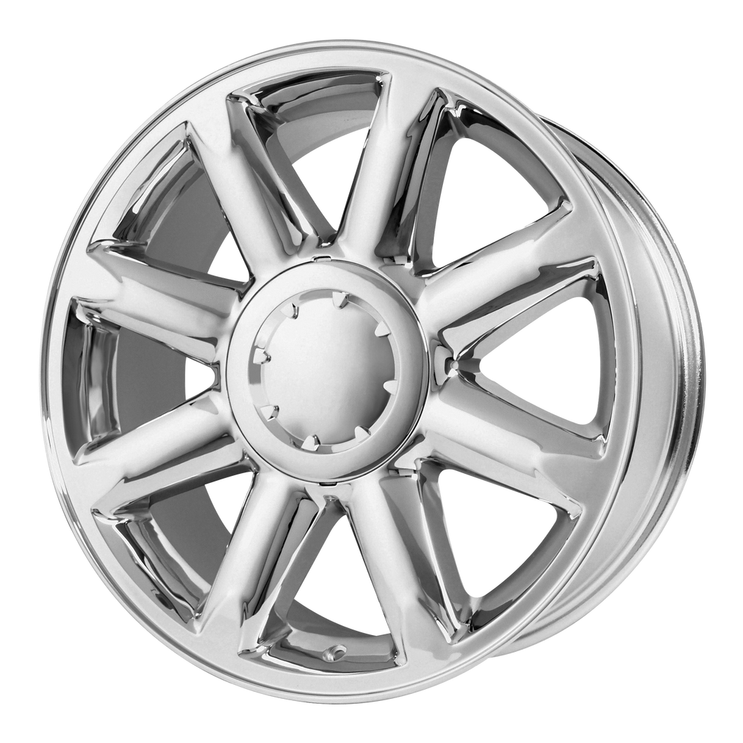 20x8.5 6x139.7 OE Creations Replica Wheels PR133 Chrome 31 offset 78.3 hub