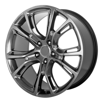 17x8 5x127 OE Creations Replica Wheels PR137 Hyper Silver Dark 34 offset 71.5 hub