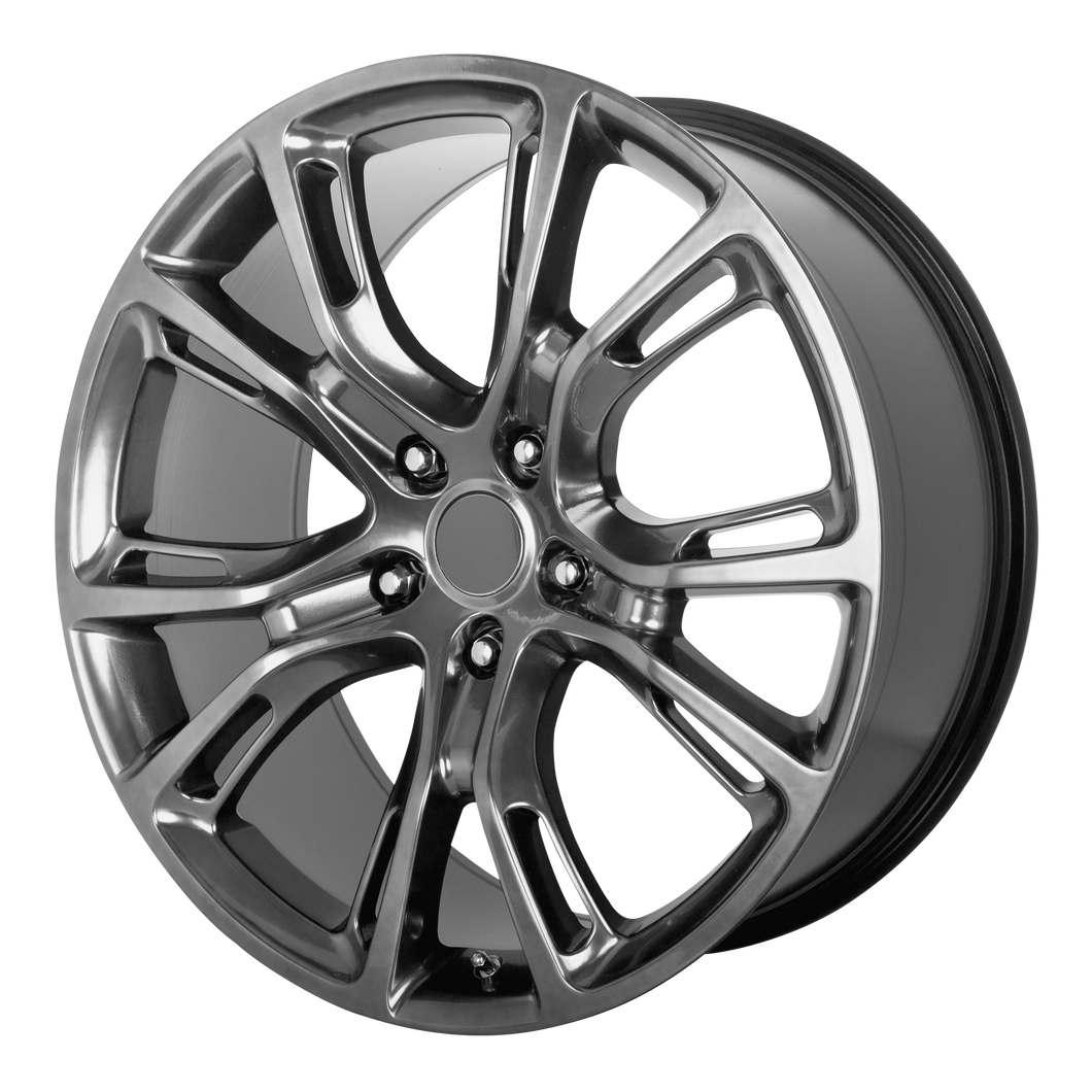 18x8 5x127 OE Creations Replica Wheels PR137 Hyper Silver Dark 34 offset 71.5 hub