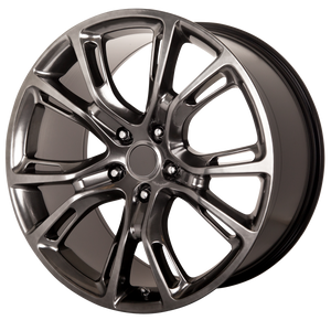 20x10 5x127 OE Creations Replica Wheels PR137 Hyper Black 50 offset 71.5 hub