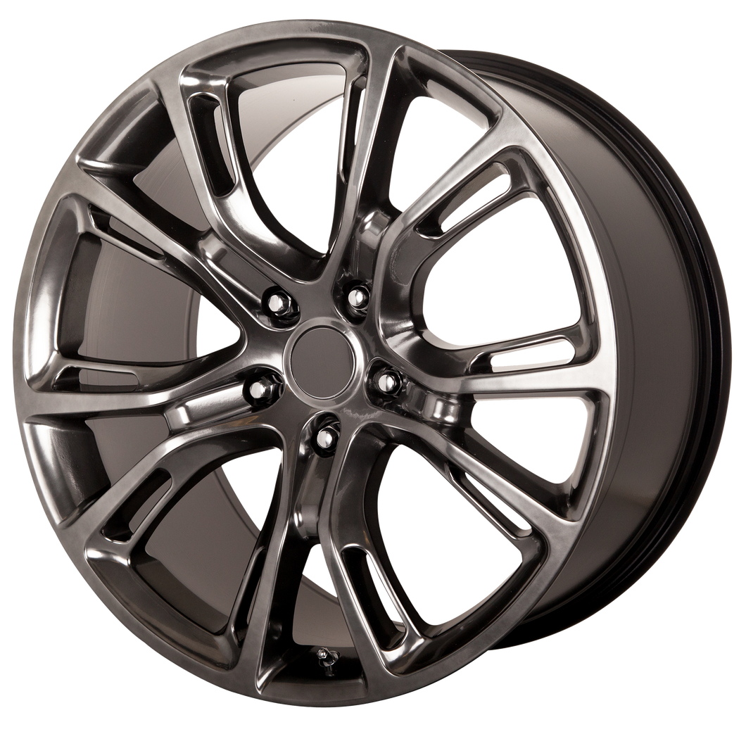 20x10 5x127 OE Creations Replica Wheels PR137 Hyper Black 50 offset 71.5 hub