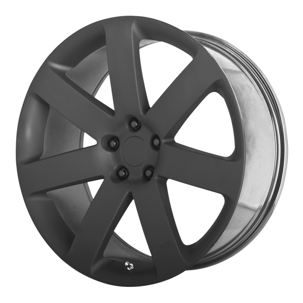 20x9 5x115 OE Creations Replica Wheels PR138 Matte Black 26 offset 71.5 hub