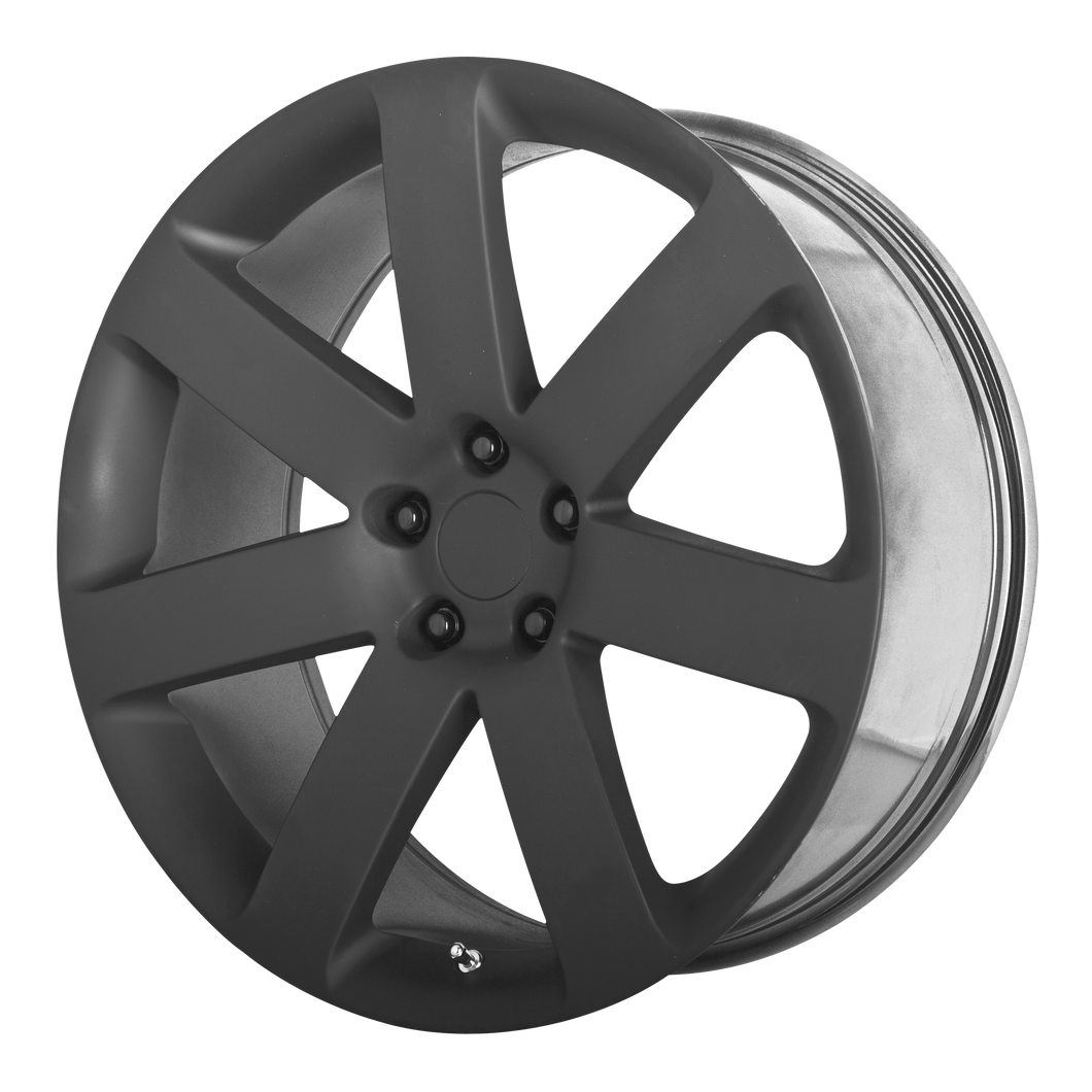 20x9 5x115 OE Creations Replica Wheels PR138 Matte Black 26 offset 71.5 hub