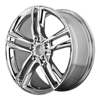 16x7.5 5x112 OE Creations Replica Wheels PR141 Chrome 35 offset 66.6 hub