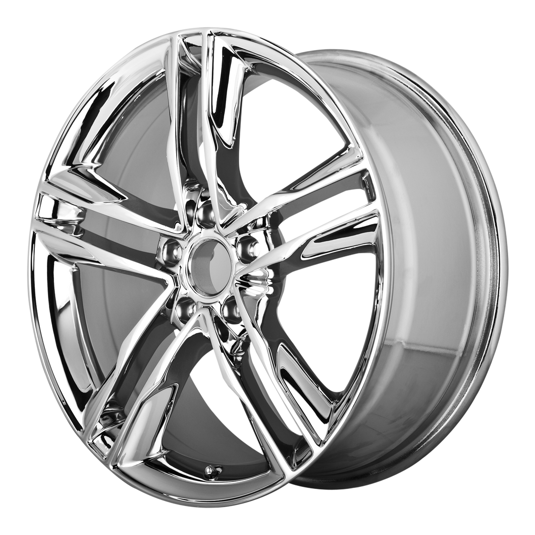 18x8 5x112 OE Creations Replica Wheels PR141 Chrome 32 offset 66.6 hub