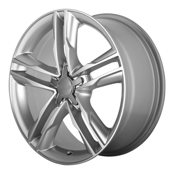 16x7.5 5x112 OE Creations Replica Wheels PR141 Hyper Silver 35 offset 66.6 hub