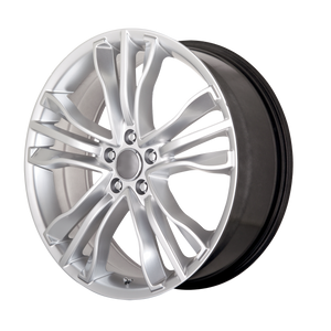 19x8.5 5x112 OE Creations Replica Wheels PR142 Hyper Silver 32 offset 66.6 hub