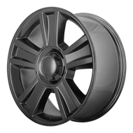 20x8.5 6x139.7 OE Creations Replica Wheels PR143 Gloss Black 31 offset 78.3 hub