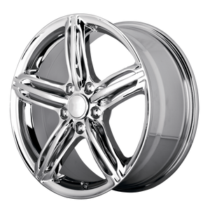 19x8.5 5x112 OE Creations Replica Wheels PR145 Chrome 32 offset 57.1 hub