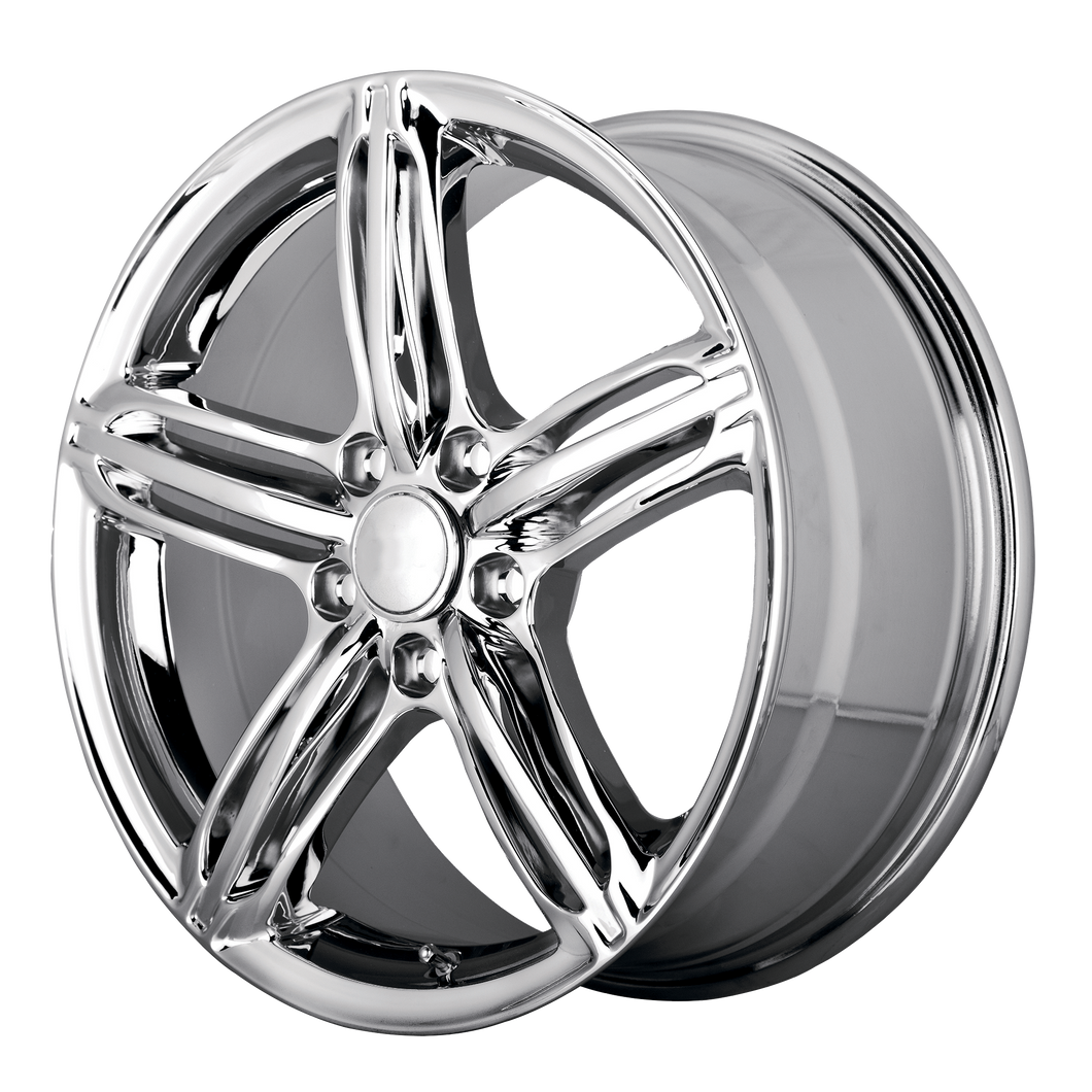 19x8.5 5x112 OE Creations Replica Wheels PR145 Chrome 32 offset 57.1 hub