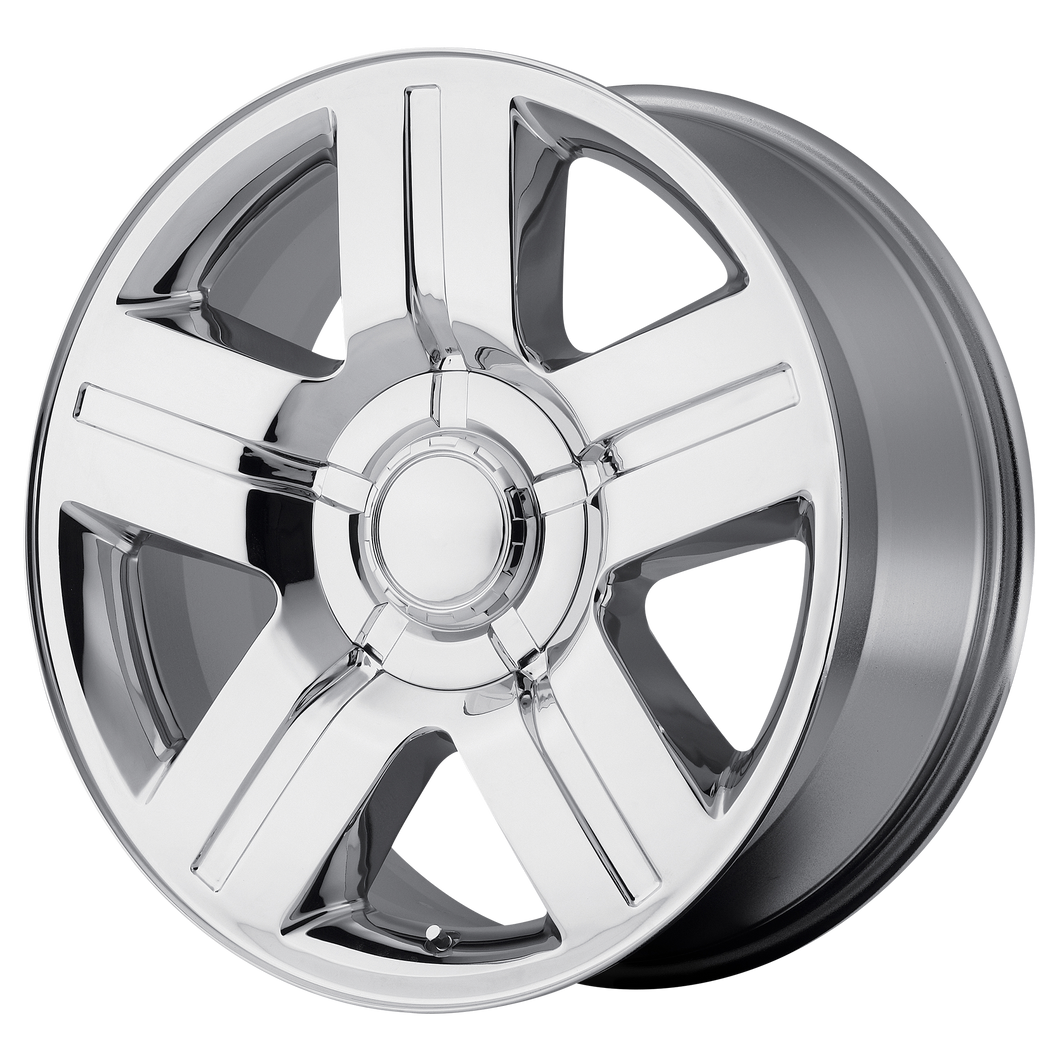 26x10 6x139.7 OE Creations Replica Wheels PR147 Chrome 31 offset 78.3 hub