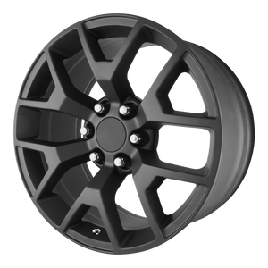 20x9 6x139.7 OE Creations Replica Wheels PR150 Matte Black 27 offset 78.3 hub