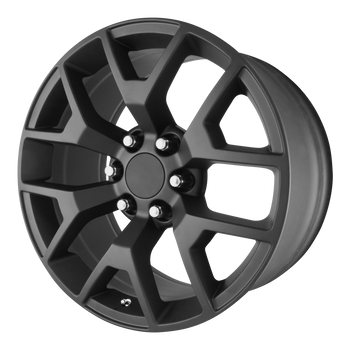 22x9 6x139.7 OE Creations Replica Wheels PR150 Matte Black 27 offset 78.3 hub