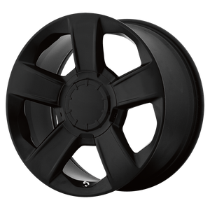 20x9 6x139.7 OE Creations Replica Wheels PR152 Satin Black 27 offset 78.3 hub